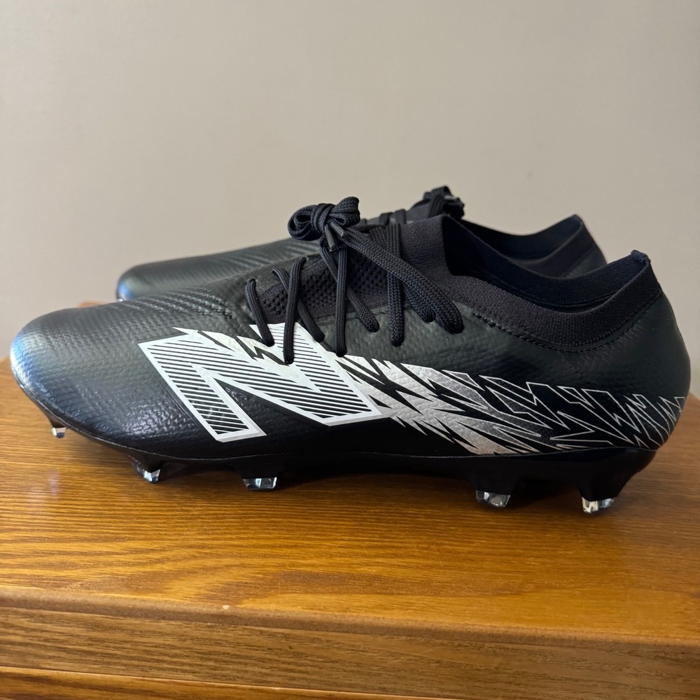 New Balance Unisex Black Furon Pro FG V8 Soccer Cleats SF2FBG8 Men's Size 12